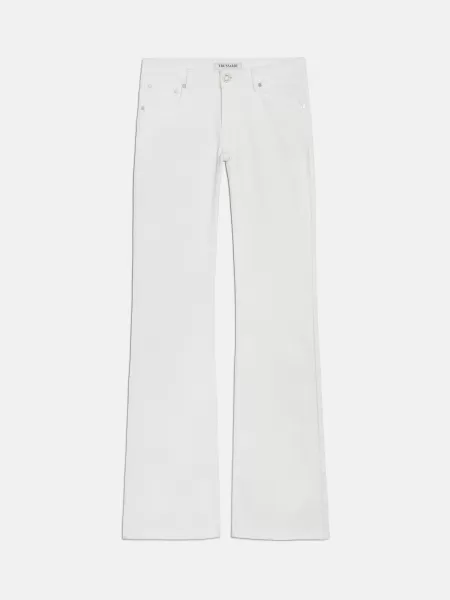 Jeans Bootcut Trussardi Ricevuta White Donna Denim