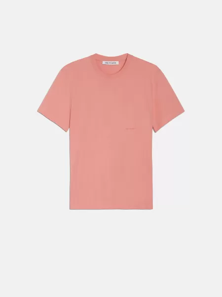 Trussardi T-Shirt Stampa Levriero Uomo Berry Unico T-Shirt E Polo