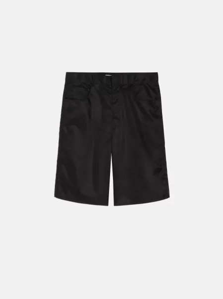 Trussardi Pantaloni E Bermuda Uomo Shorts Nylon Black Quantità
