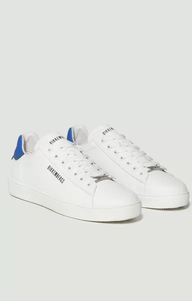 Uomo Sneakers Uomo Recoba M Sneakers White/Blue Bikkembergs