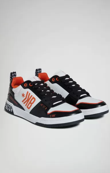 Uomo Sneakers Uomo Shaq M Black/Orange/White Sneakers Bikkembergs