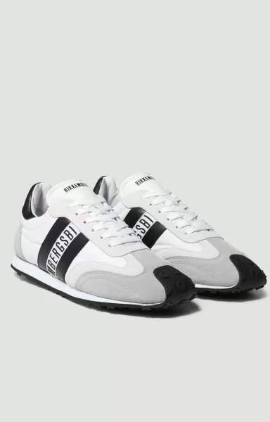 Uomo Sneakers White/Black Sneakers Uomo Guti M Bikkembergs