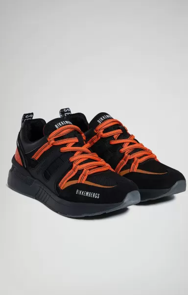 Sneakers Uomo Dunga M Bikkembergs Black/Orange Uomo Sneakers