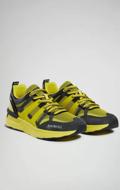 Bikkembergs Fluo Yellow/Dark Grey/Black Uomo Sneakers Sneakers Uomo Dunga M