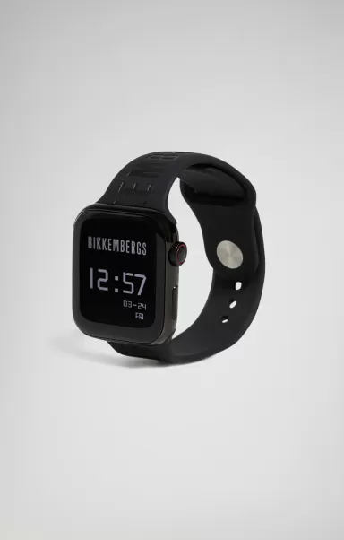 Black Uomo Orologi Bikkembergs Smartwatch Ricarica Wireless