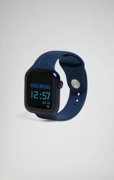 Uomo Bikkembergs Blue Smartwatch Ricarica Wireless Orologi