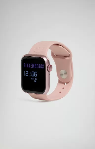 Uomo Pink Smartwatch Ricarica Wireless Orologi Bikkembergs