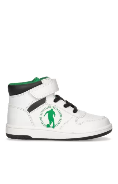 White Sneakers Alte Ragazzo Oliver Bikkembergs Scarpe Bambino (4-6) Kids